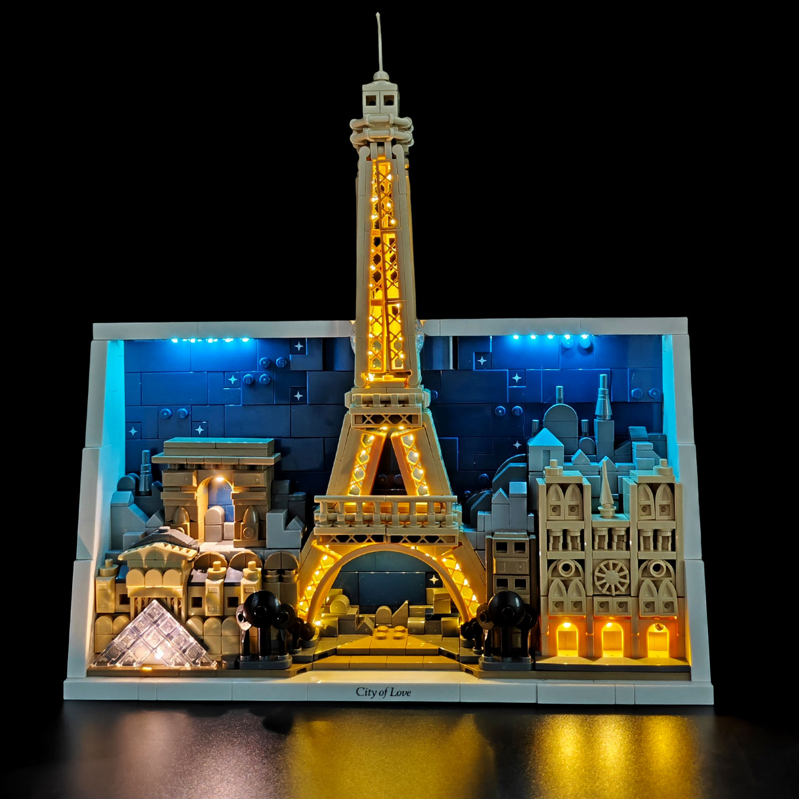 Lego Set City - LYBMTWF LED-Beleuchtungsset, kompatibel mit dem architektonischen