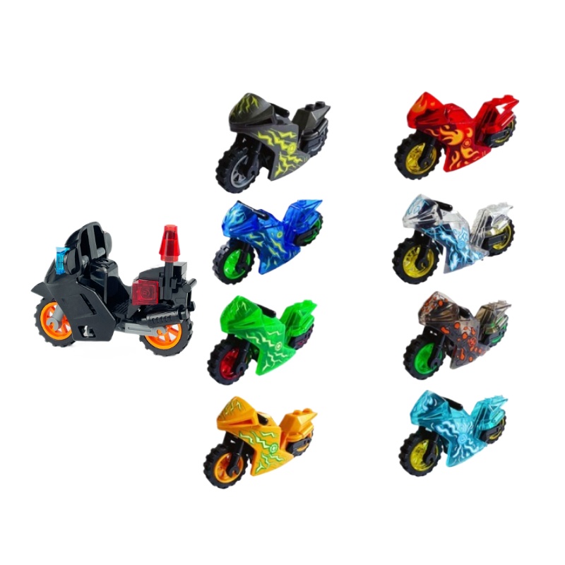 Lego Set City - Kinder Kleine Partikel Baustein Stadt Patrol