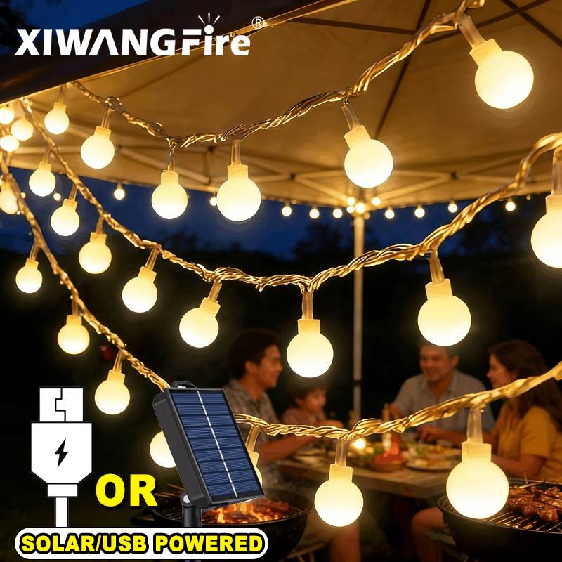 3-10M Solar-/USB-/Batterie-Lic – Christmas Lights Outdoor Bewertung und Preis