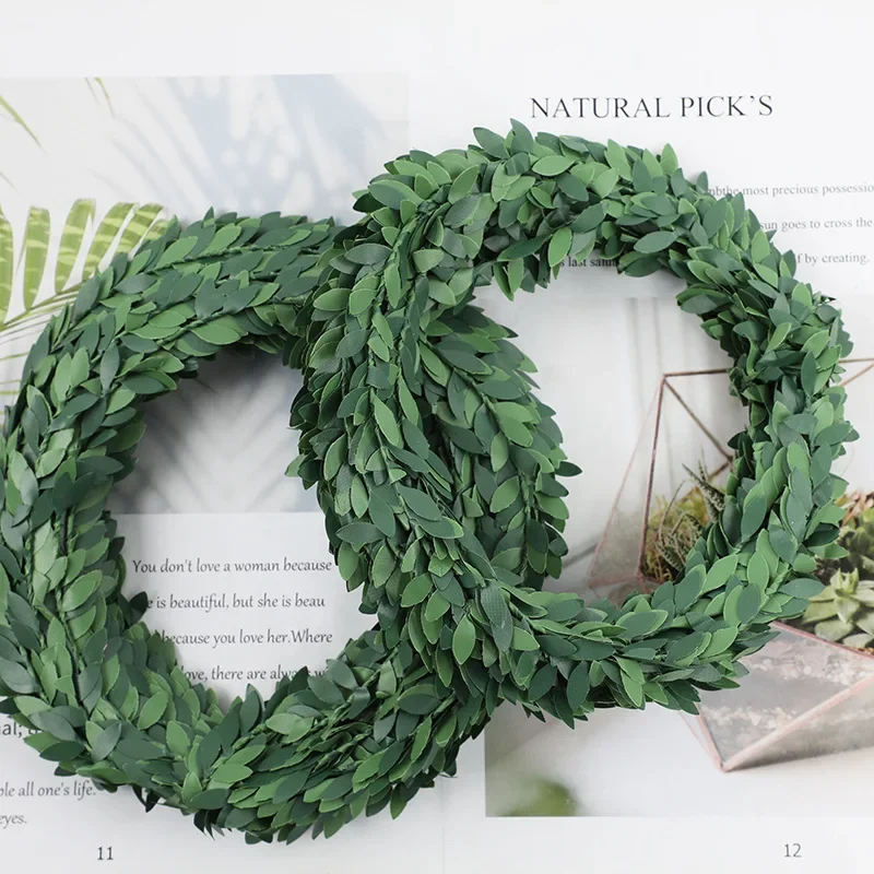 7 Meter Eisendraht, grüne Blat – Christmas Wreath Fake Bewertung und Preis