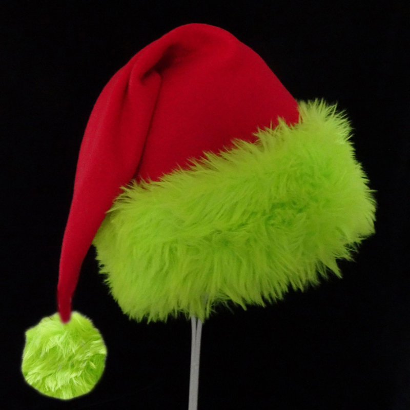 1 Stück, Weihnachtsmannmütze,  – Santa Hat Plush Bewertung und Preis