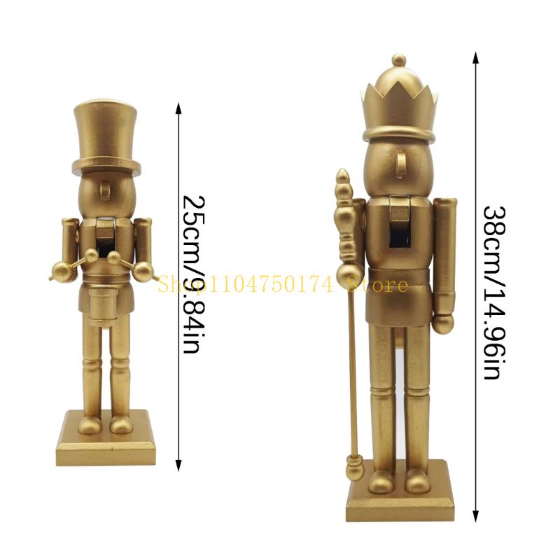Feiertagsdekorationen, goldfar – Nutcracker Figurine Bewertung und Preis
