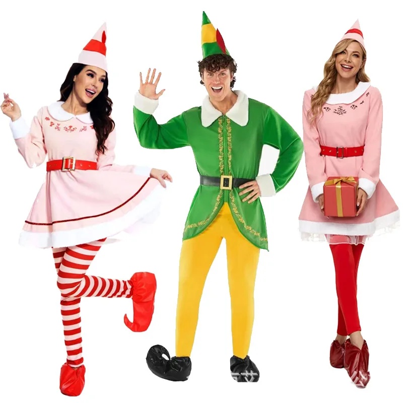 2026 Neues Halloween-Cosplay-K – Elf Costume Christmas Bewertung und Preis