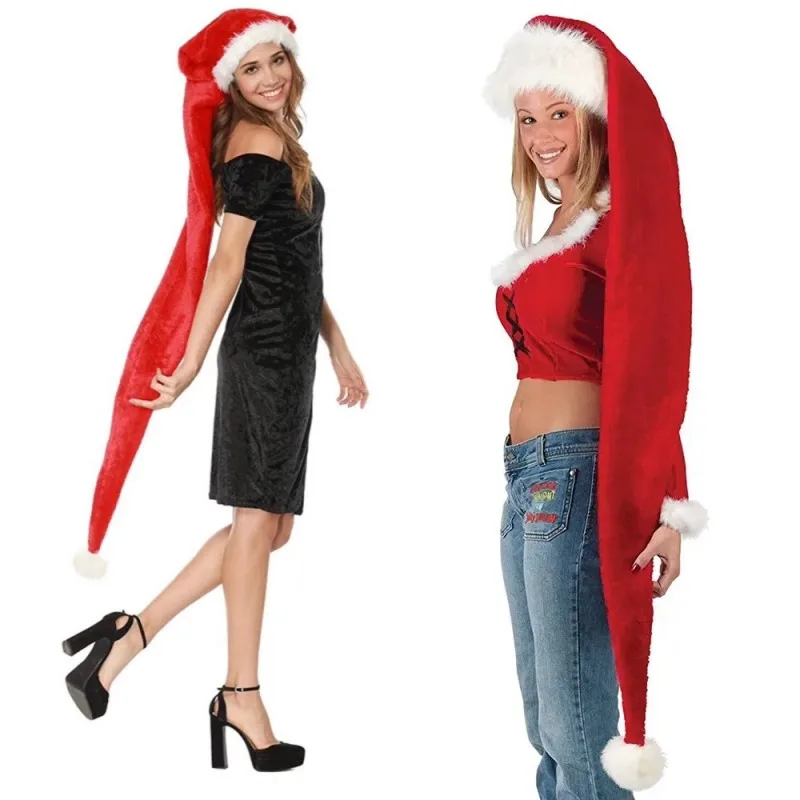 Weiche Plüsch-Weihnachtsmannmü – Santa Hat Plush Bewertung und Preis