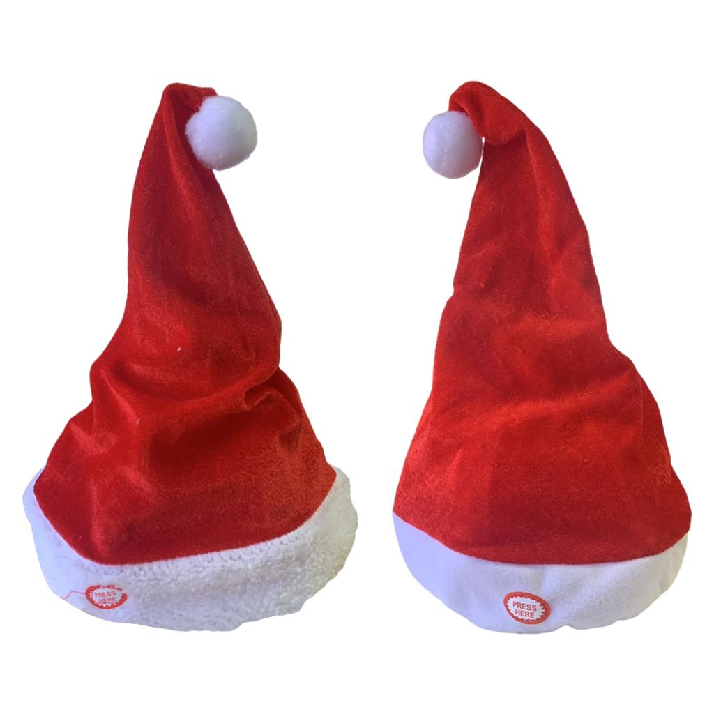 Singen tanzen Weihnachts mütze – Santa Hat Plush Bewertung und Preis