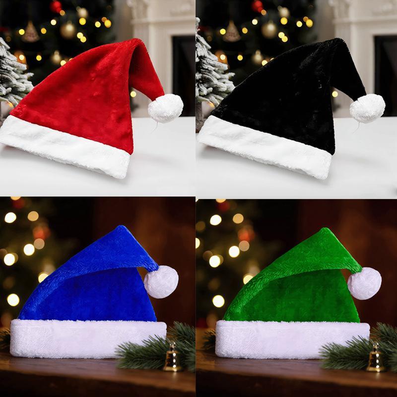 Weiche Plüsch-Weihnachtsmannmü – Santa Hat Plush Bewertung und Preis