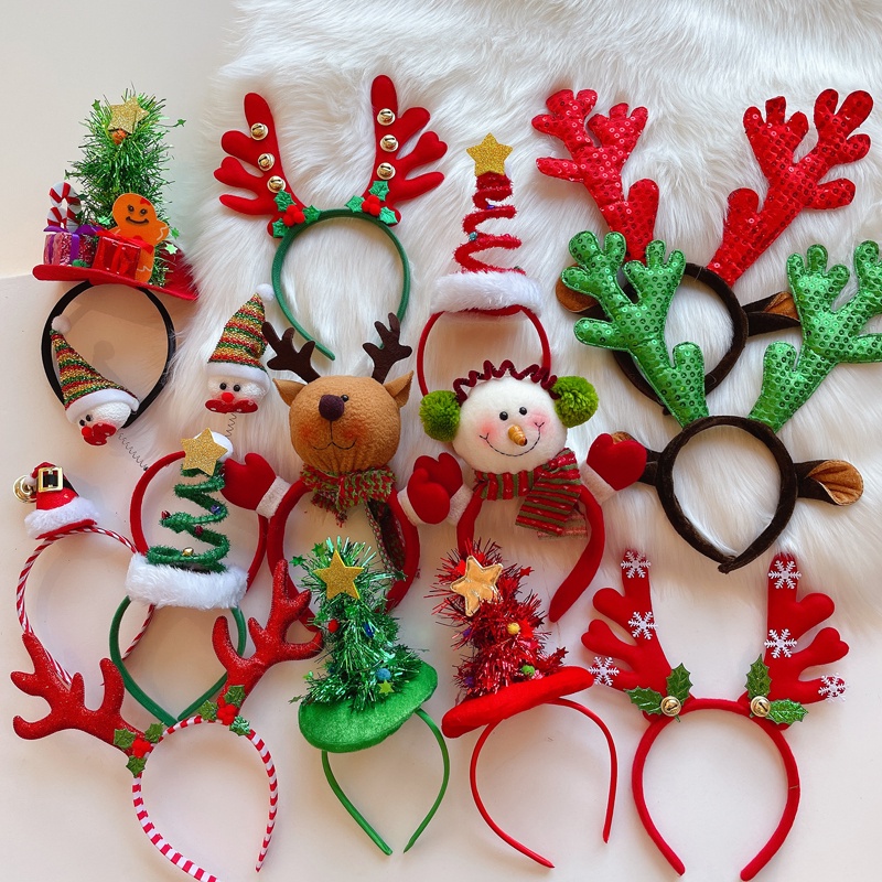 1-15 Stück Weihnachts-Stirnbän – Reindeer Antlers Headband Bewertung und Preis