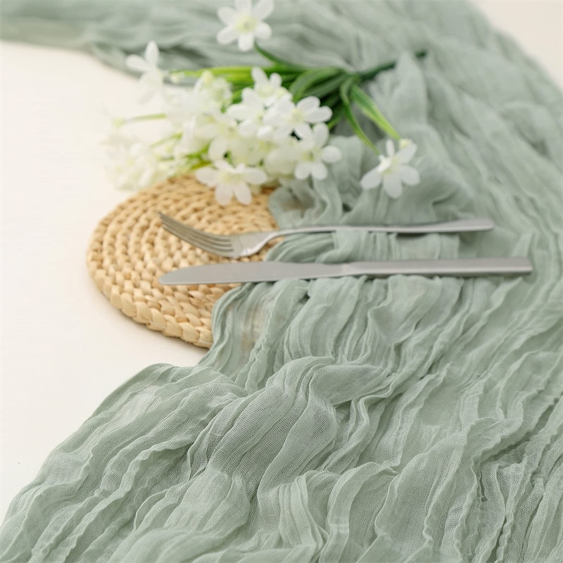 Semi-schiere Gaze Hochzeits fe – Christmas Table Runner Bewertung und Preis