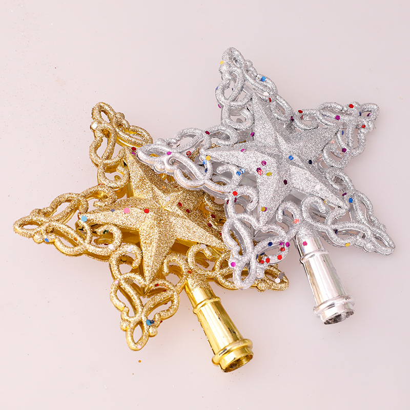 Glitzernder Weihnachtsbaumspit – Star Tree Topper Bewertung und Preis