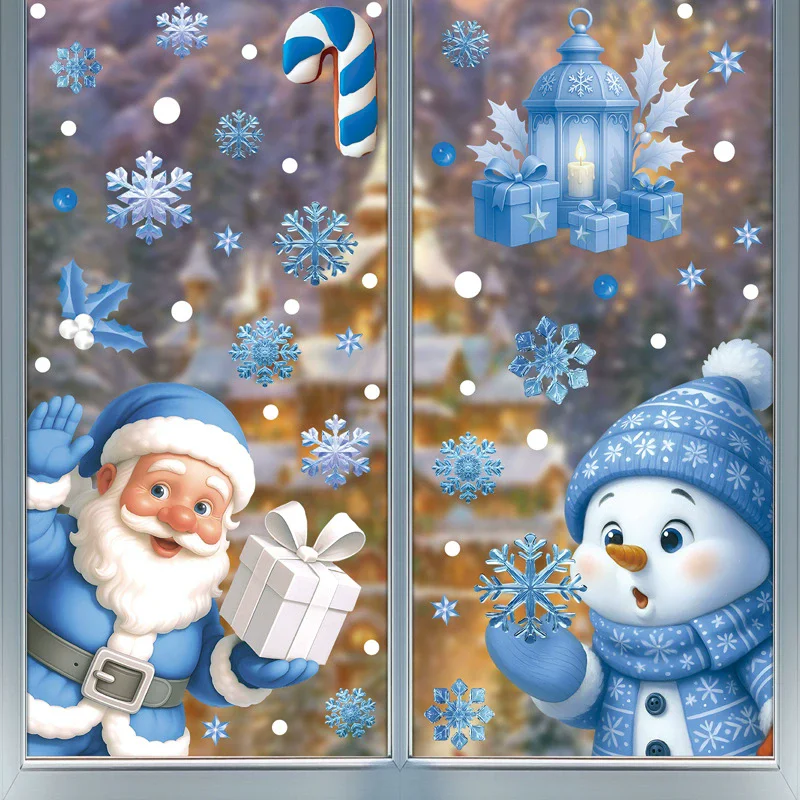 DIY Weihnachts-PVC-Fensterfoli – Snowflake Window Decal Bewertung und Preis