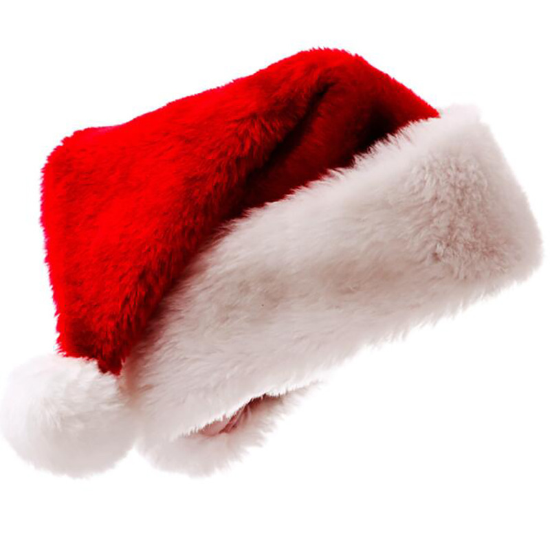 Plüsch-Weihnachtsmütze für Erw – Santa Hat Plush Bewertung und Preis