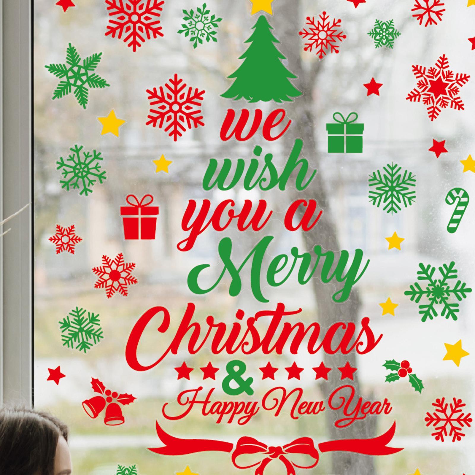 3-teilige Weihnachts-Wandaufkl – Snowflake Window Decal Bewertung und Preis