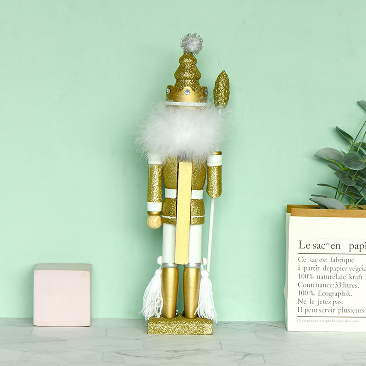 ABRS-Holz König Nussknacker Or – Nutcracker Figurine Bewertung und Preis