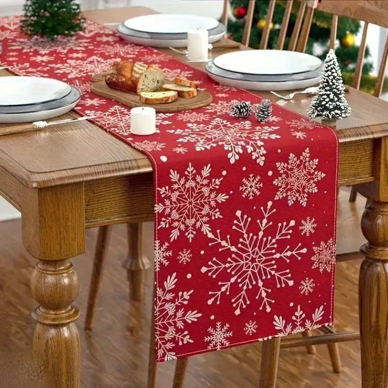 1 Stück Weihnachts-Tischläufer – Christmas Table Runner Bewertung und Preis