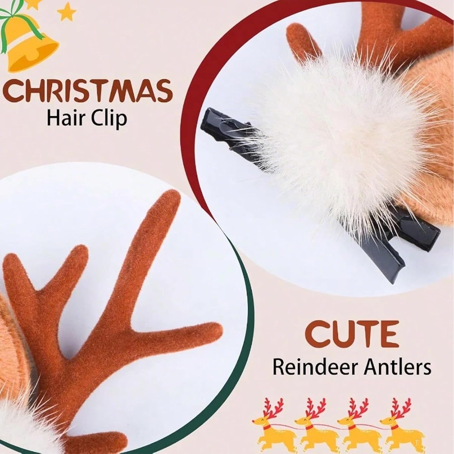 1/2 Paar kleine Hirschohren-Ge – Reindeer Antlers Headband Bewertung und Preis